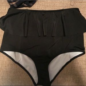 Kortni jeane small black peplum  (old line)